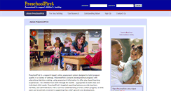 Desktop Screenshot of preschoolfirst.com