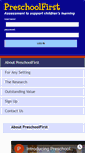Mobile Screenshot of preschoolfirst.com